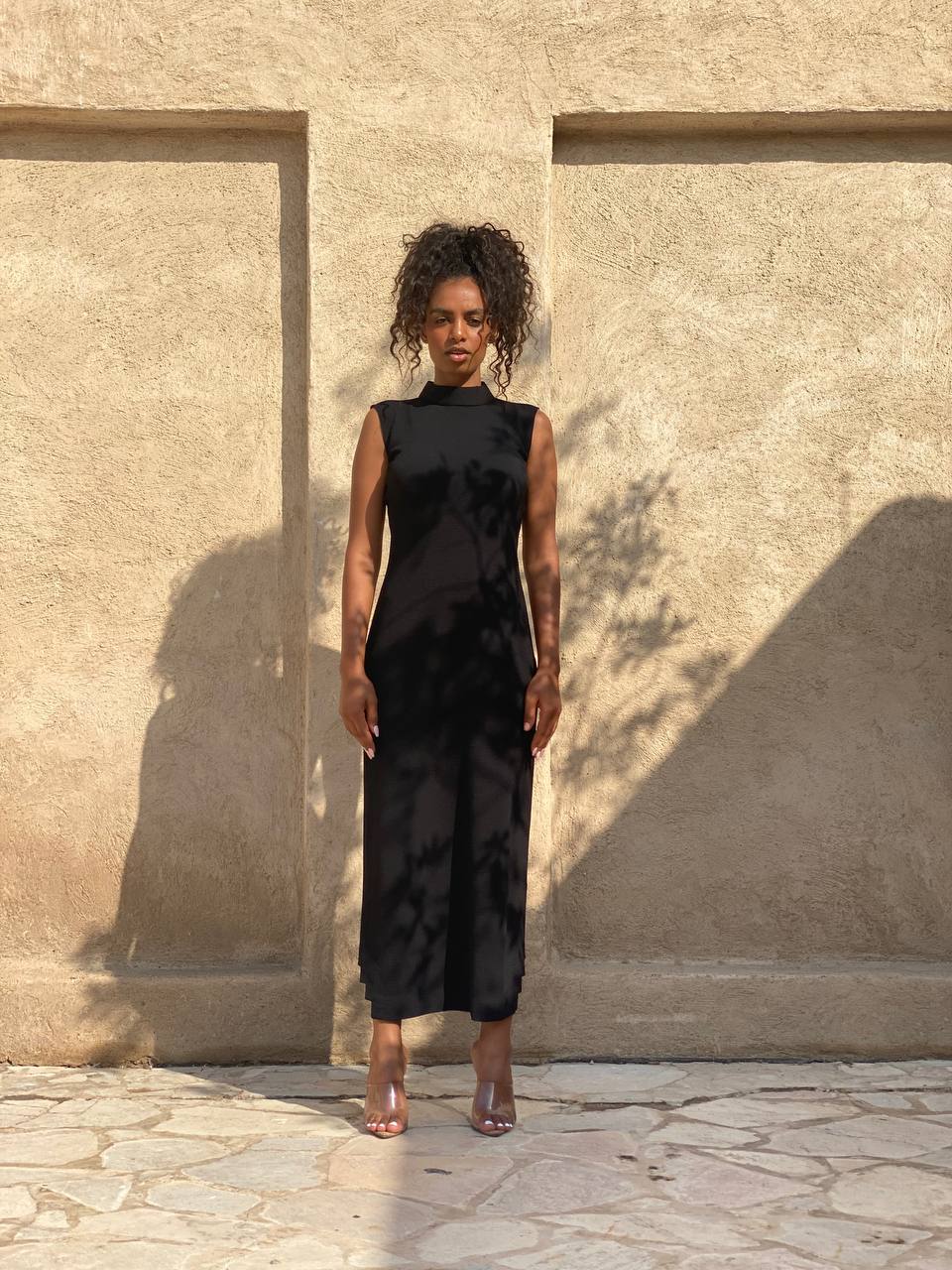 Full look Turtleneck  dress 