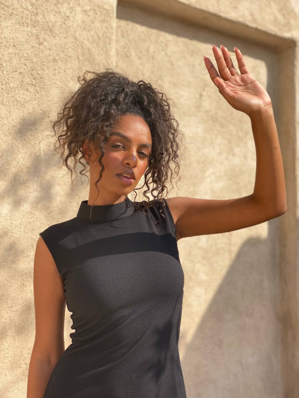 close up Turtleneck  dress 